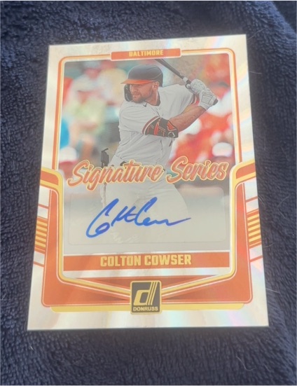 2024 Donruss Signature Series #SS-CC Colton Cowser — front