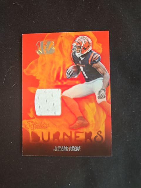 2024 Panini Absolute Burners #AB-JCE Ja'Marr Chase — front