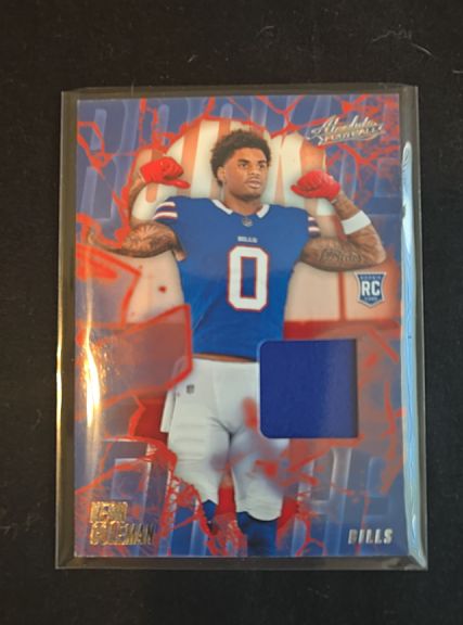 2024 Panini Absolute #RF-KCN Keon Coleman Rookie Force — front