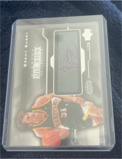 2004 Upper Deck Pro Sigs #119 Brent Barry — front