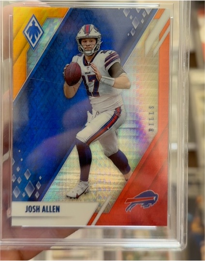 2021 Panini Phoenix Fire Burst #11 Josh Allen — front
