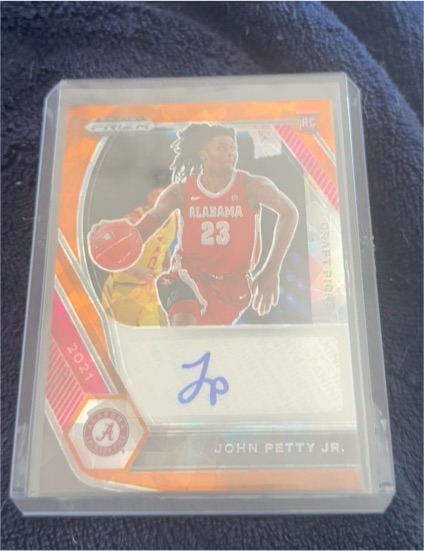 2021 Panini Prizm Draft Picks #DP-JPJ John Petty Jr. — front