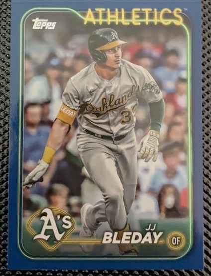 2024 Topps #147 JJ Bleday Oakland Athletics — front