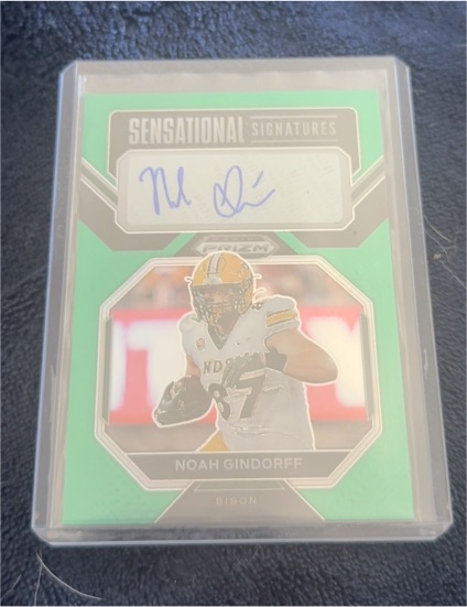 2023 Panini Prizm Draft Picks Sensational Signatures #SS-NOG Noah Gindorff — front