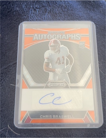 2024 Panini Prizm Draft Picks Autographs #DPA-CBR Chris Braswell — front