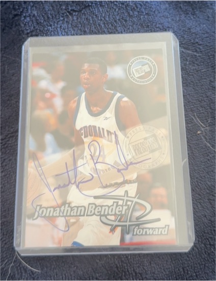 1999 Press Pass #NNO Jonathan Bender — front