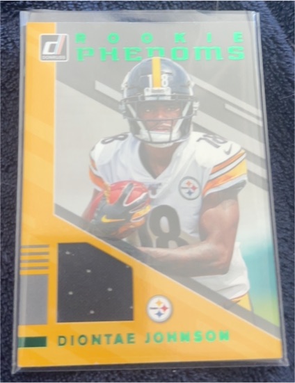 2019 Donruss Rookie Phenoms #RPJ-27 Diontae Johnson — front