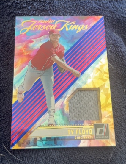 2024 Donruss Prospect Jersey Kings #PJK-TF Ty Floyd — front