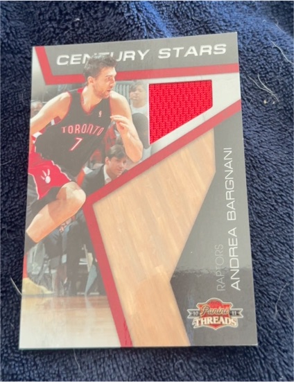 2010-11 Panini Threads Century Stars #4 Andrea Bargnani — front