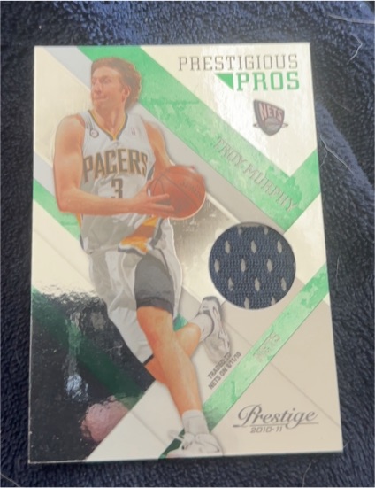 2010-11 Panini Prestige Prestigious Pros #20 Troy Murphy — front