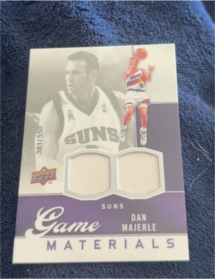 2009-10 Upper Deck Game Materials #GJDA Dan Majerle — front