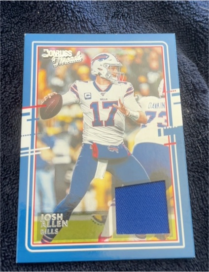 2020 Donruss Threads #16 Josh Allen — front
