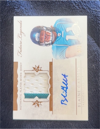 2011 Topps Future Legends #11 Blaine Gabbert — front