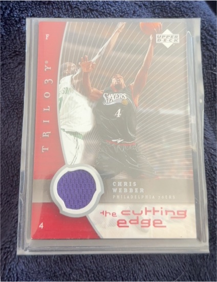 2005-06 Upper Deck Trilogy #4 Chris Webber — front