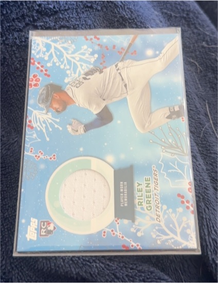 2023 Topps Holiday #RC-RG Riley Greene — front
