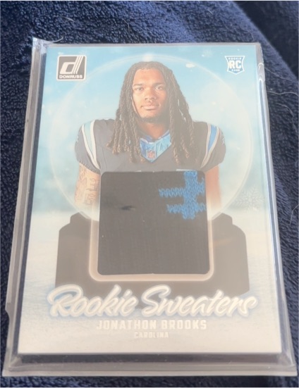 2024 Panini Donruss Rookie Holiday Sweaters #RHS-JBR Jonathon Brooks — front