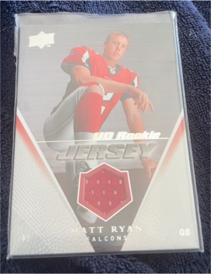 2008 Upper Deck Rookie Jersey #UDRJ-MR Matt Ryan — front