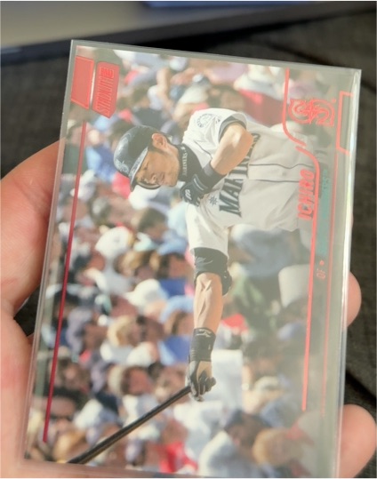 2022 Topps Stadium Club Red Foil #184 Ichiro Suzuki — front