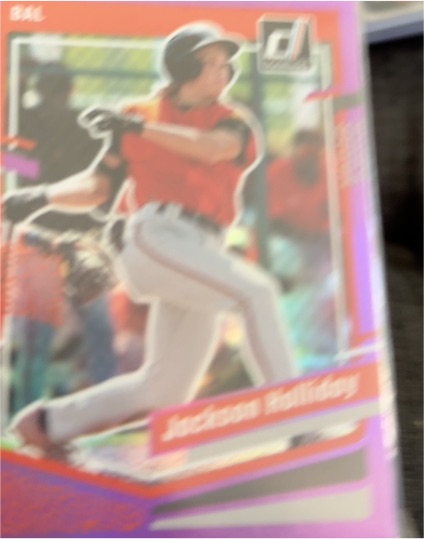 2023 Donruss #BAL Jackson Holliday — front