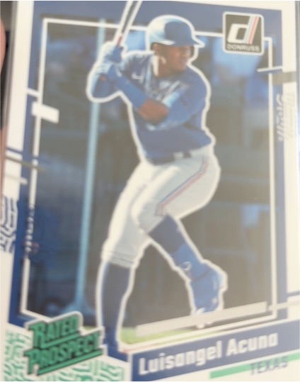 2023 Donruss #86 Luisangel Acuna — front
