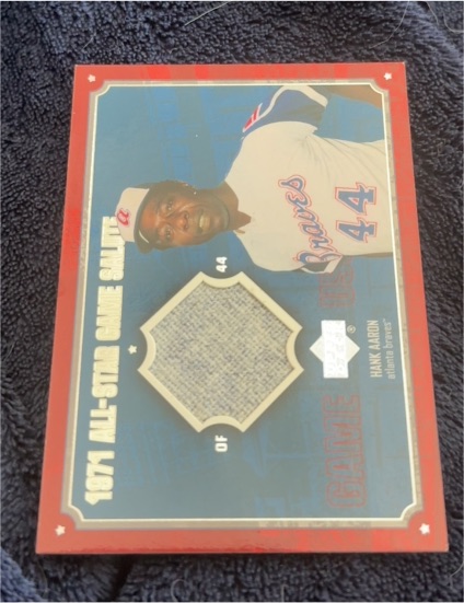 2001 Upper Deck 1971 All-Star Game Salute #AS-HA Hank Aaron — front
