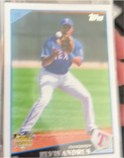 2009 Topps #591 Elvis Andrus — front
