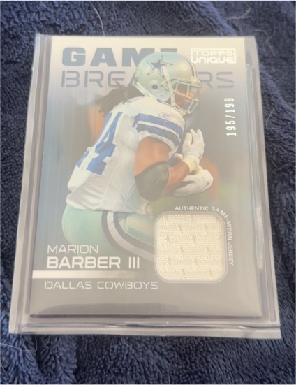 2009 Topps Unique Game Breakers #GSR-MB Marion Barber III — front