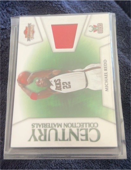 2006-07 Upper Deck Century Collection Materials #CMR-MR Michael Redd — front