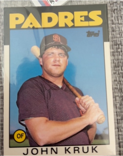 1986 Topps Traded #56T John Kruk — front