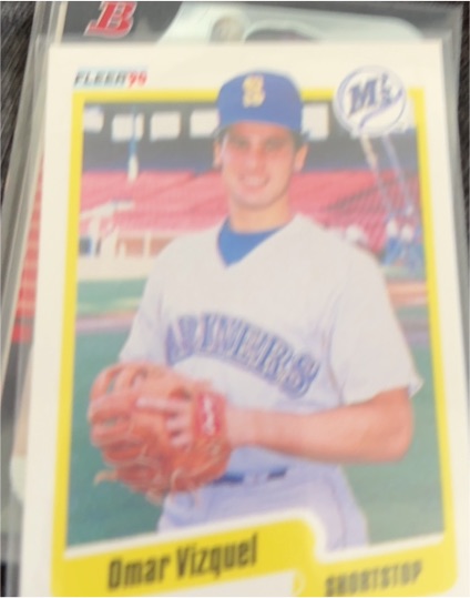 1990 Fleer #528 Omar Vizquel — front