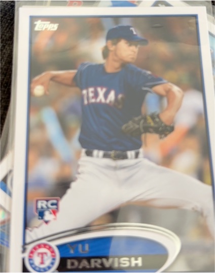 2012 Topps #660 Yu Darvish — front