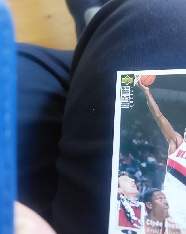 1994 Upper Deck Collector's Choice #400 Clyde Drexler — front