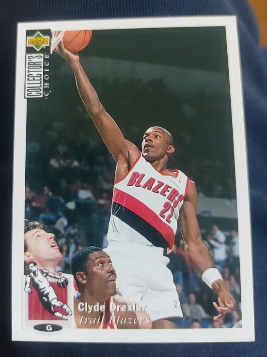 1994-95 Upper Deck Collector's Choice #22 Clyde Drexler — front