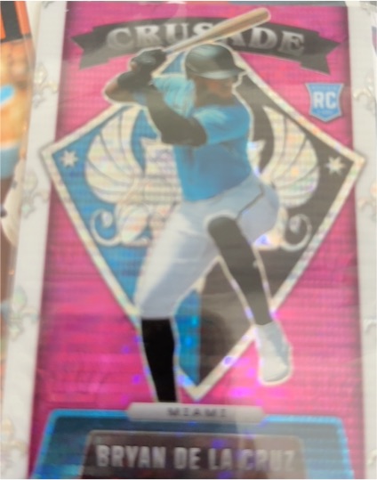 2022 Panini Chronicles Crusade #9 Bryan De La Cruz — front