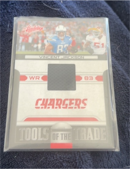 2011 Panini Absolute Memorabilia Tools of the Trade #Vincent Jackson — front