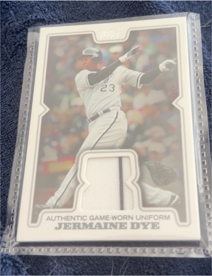 2008 Topps Retail Relics #TR-JD Jermaine Dye — front