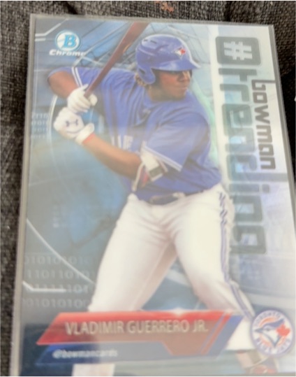 2018 Bowman Chrome #-VG Vladimir Guerrero Jr. — front