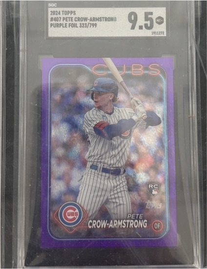 2024 Topps #407 Pete Crow-Armstrong — front