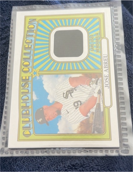 2021 Topps Heritage Clubhouse Collection #CCR-JA Jose Abreu — front
