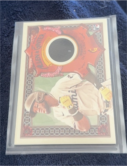 2022 Topps Allen & Ginter #AGRA-BDLC Bryan De La Cruz — front