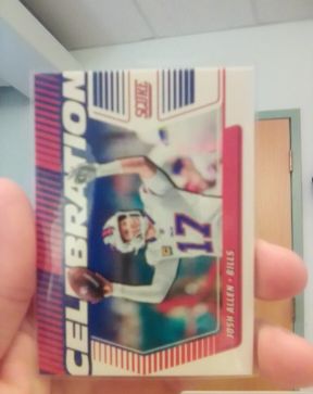 2025 Score #C-JAL Josh Allen Celebration — front