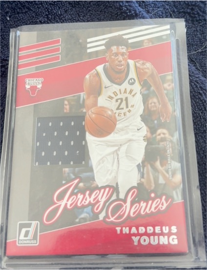 2019-20 Donruss Jersey Series #JS-TYG Thaddeus Young — front