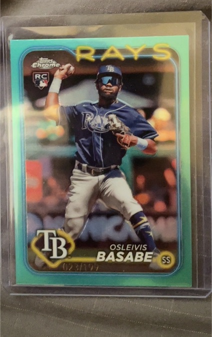 2024 Topps Chrome #41 Osleivis Basabe — front