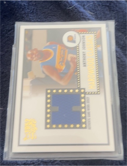 2005-06 Topps Hardwood Classics Jerseys #HCR-AJ Anthony Johnson — front