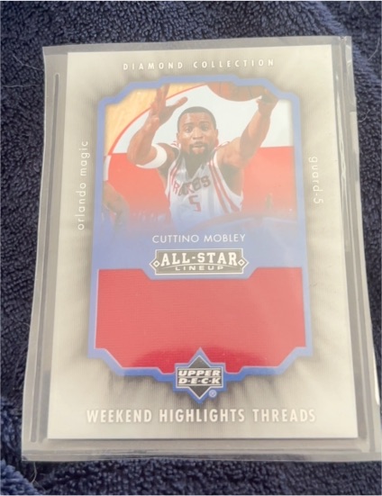 2004 Upper Deck All-Star Lineup Weekend Highlights Threads #WHT-CM Cuttino Mobley — front