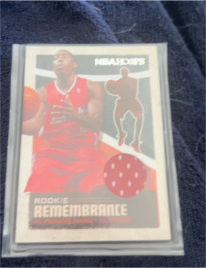2019-20 Panini NBA Hoops Rookie Remembrance #RR-AFA Al-Farouq Aminu — front