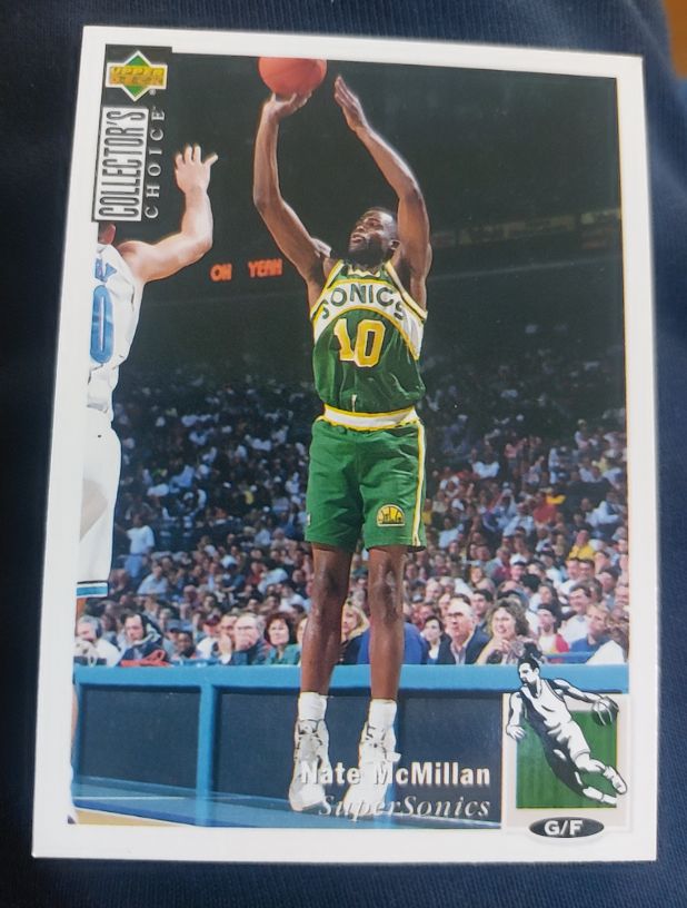 1994-95 Upper Deck Collector's Choice #147 Nate McMillan — front