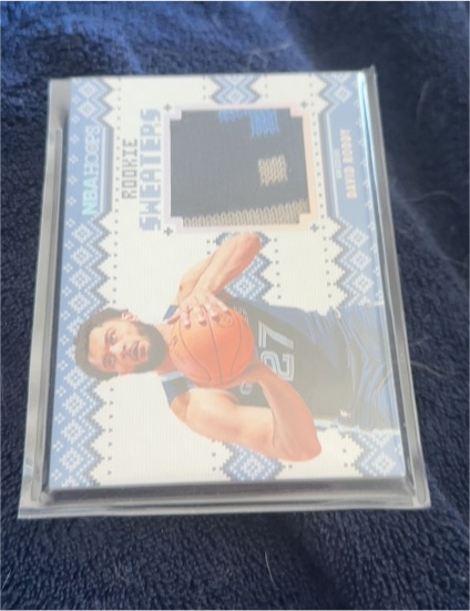 2022-23 Panini NBA Hoops #RS-DR David Roddy Rookie Sweaters — front