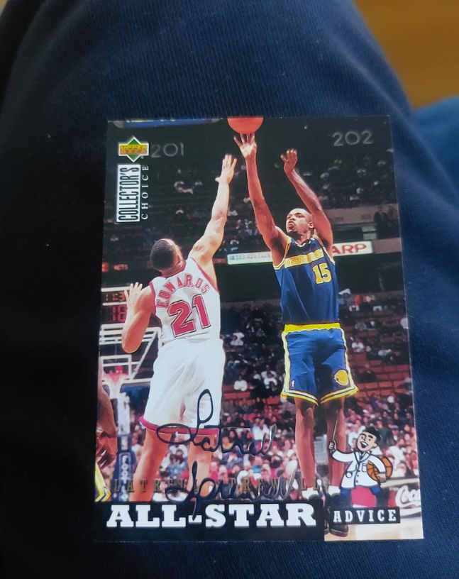 1994 Upper Deck Collector's Choice #198 Latrell Sprewell — front