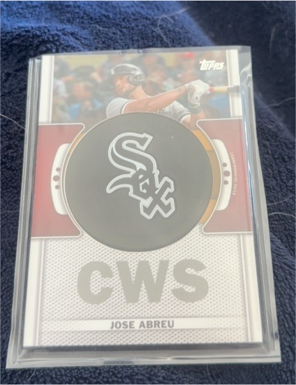 2023 Topps Series 1 Team Logo Commemorative Patch #TLP-JAB Jose Abreu — front